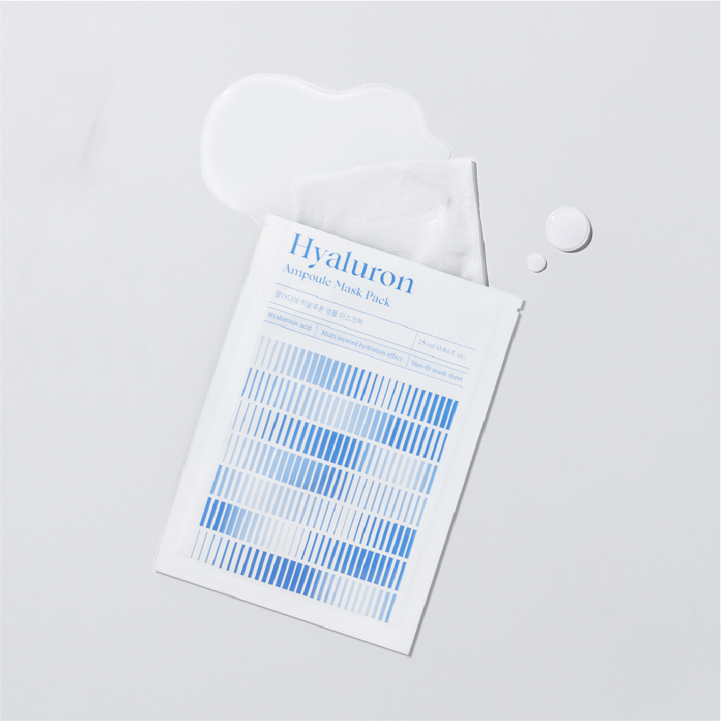 klárdie Hyaluron Ampoule Mask Pack