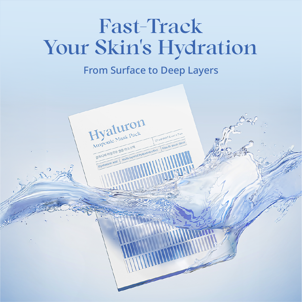 klárdie Hyaluron Ampoule Mask Pack